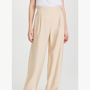 Vince Women's Straight Leg Pull on Pant Cream Women's Pants